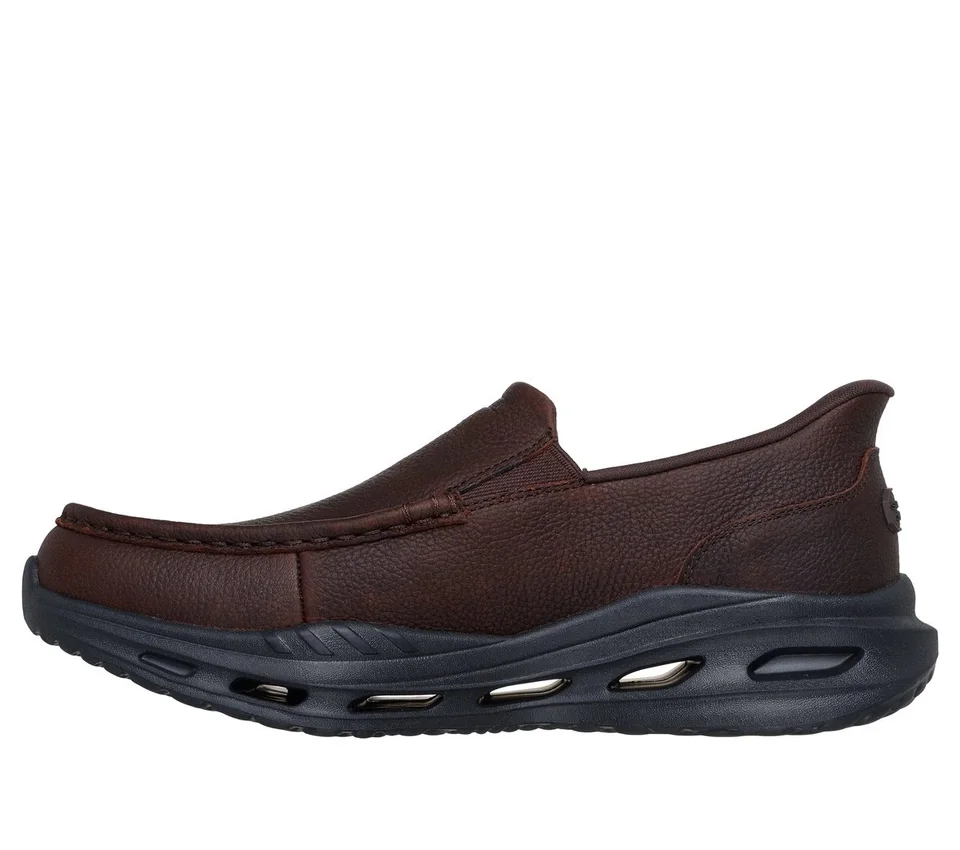 Skechers Slip-ins Relaxed Fit: Arch Fit Orvan – Glide Moc Skechers Slip-ins Relaxed Fit: Arch Fit Orvan – Glide Moc