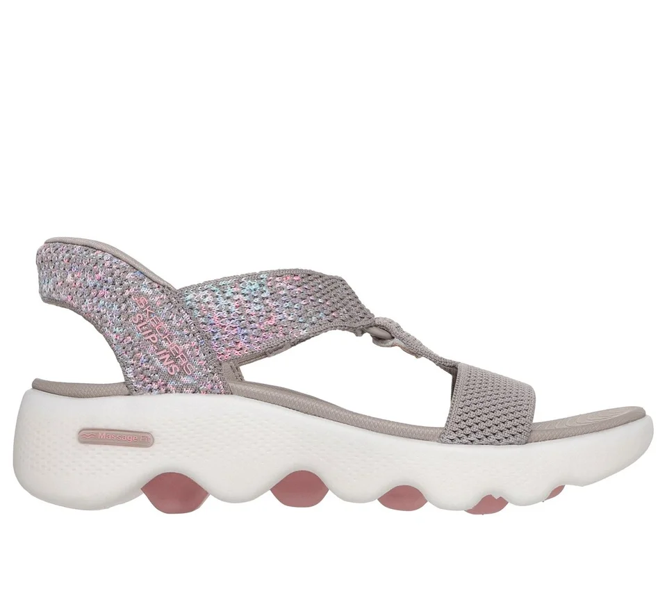 Skechers Slip-ins: Sandalia Go Walk Massage Fit – Confetti Sky Skechers Slip-ins: Sandalia Go Walk Massage Fit – Confetti Sky