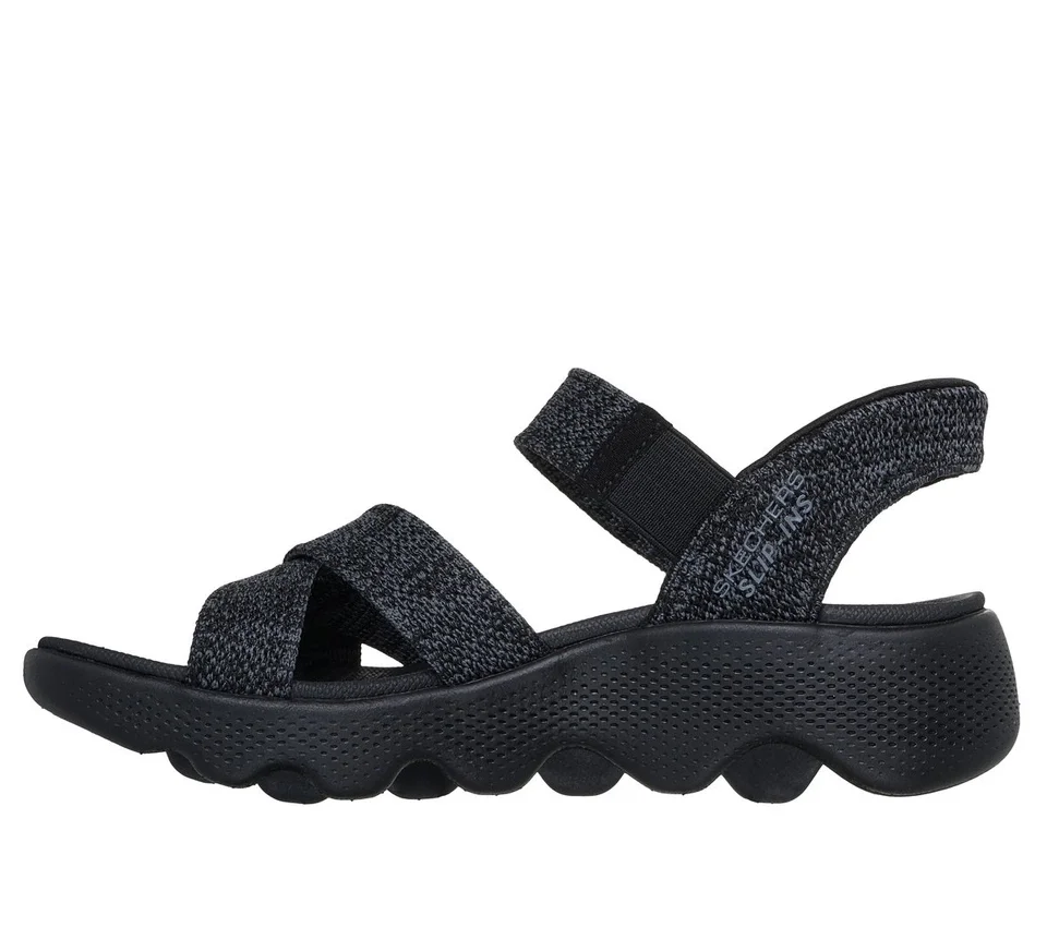 Skechers Slip-ins: Sandalia Go Walk Massage Fit – Heather Skechers Slip-ins: Sandalia Go Walk Massage Fit – Heather