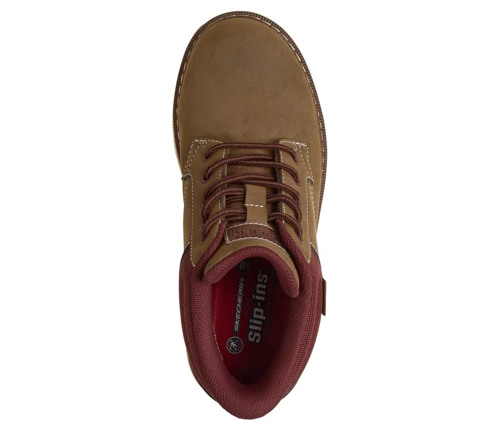 Skechers Slip-ins Work: Bota Flex Fallow Skechers Slip-ins Work: Bota Flex Fallow