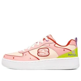 Skechers x Bob Esponja Sport Court 92 «Rosa Verde Blanco»
