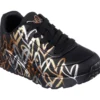 Skechers x JGoldcrown: Uno Lite – Amor metálico