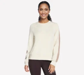 Skechluxe Elevate Jersey de cuello redondo con bloques