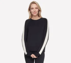 Skechluxe Elevate Jersey de cuello redondo con bloques