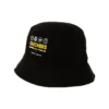 Sombrero de pescador con logotipo impreso «Negro Amarillo»