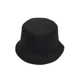 Sombrero de pescador tipo cubo «Negro»