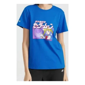 SS20 Sailor Moon Crossover Manga corta Azul