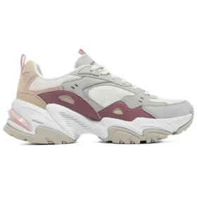 Stamina V2 «Gris claro, blanco y rojo»