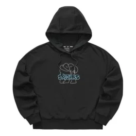 Sudadera con capucha Casual Graphic «Black»