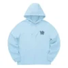 Sudadera con capucha estampada «Blue Black»