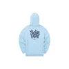 Sudadera con capucha estampada «Blue Black»