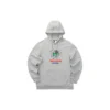 Sudadera con capucha forrada de felpa y estampado de dibujos animados «Rojo Gris Azul marino»