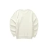 Sudadera con capucha informal «Blanco Negro»