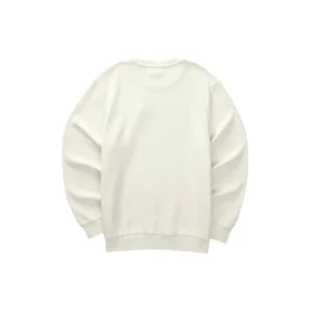 Sudadera con capucha informal «Blanco Negro»
