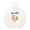 Sudadera con capucha Skechers x Bob Esponja «Blanco»