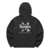 Sudadera con capucha y estampado de Skechers x Hilarious Monster «Negro Blanco»