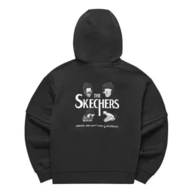 Sudadera con capucha y estampado de Skechers x Hilarious Monster «Negro Blanco» Sudadera con capucha y estampado de Skechers x Hilarious Monster «Negro Blanco»