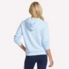 Sudadera con capucha y estampado floral de rombos Sudadera con capucha y estampado floral de rombos