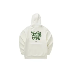 Sudadera con capucha y estampado «White Green»