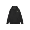 Sudadera con capucha y gráfico «Azul, negro y blanco»
