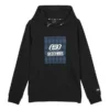 Sudadera con capucha y gráfico del logotipo «Negro Azul»