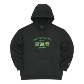 Sudadera con capucha y gráfico «Negro Verde Beige Rojo Gris»