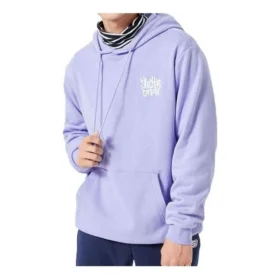 Sudadera con capucha y gráfico «Purple White»