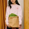 Sudadera con capucha y gráfico «Rosa»