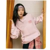 Sudadera con capucha y gráfico «Rosa»