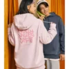 Sudadera con capucha y gráfico «Rosa»