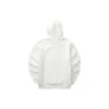Sudadera con capucha y letras de la serie Diamond «Blanco Negro»