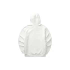 Sudadera con capucha y letras de la serie Diamond «Blanco Negro»