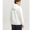 Sudadera con capucha y letras de la serie Diamond «Blanco Negro»