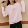 Sudadera con cuello redondo «Rosa»