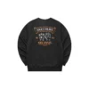 Sudadera con estampado «Blanco Negro Gris»