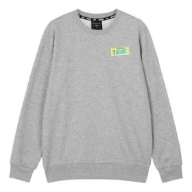 Sudadera con logo impreso «Grey White Black Blue»