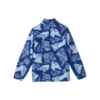 Sudadera con medio cremallera y estampado completo de la serie Sports Leisure «Azul»
