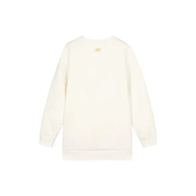 Sudadera de cuello redondo con gráfico de la serie CNY «Blanco Rojo»