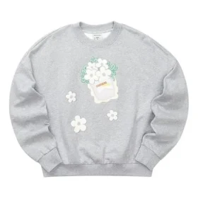 Sudadera de cuello redondo con gráfico Skechers x XIAOLI «Gris-Blanco» Sudadera de cuello redondo con gráfico Skechers x XIAOLI «Gris-Blanco»
