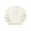 Sudadera de cuello redondo con gráfico Skechers x XIAOLI «Gris-Blanco»