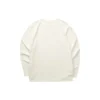 Sudadera de cuello redondo con logo estampado «Blanco, Negro, Azul»