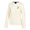 Sudadera de cuello redondo con logo Skechers x SKX «Blanco Amarillo»