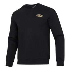 Sudadera de cuello redondo con logo Skechers x SKX «Negro Amarillo»