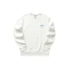 Sudadera de manga corta de la serie Casual Colorida «Blanco Verde»