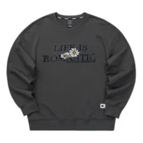 Sudadera de manga larga Skechers x Romantic Crown «Negro Blanco»
