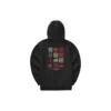 Sudaderas con capucha con el logo de CNY impreso «Negro»