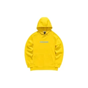 Sudaderas con capucha y estampado «Amarillo Blanco Azul»