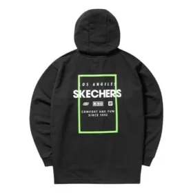 Sudaderas con capucha y estampado «Black White Green»