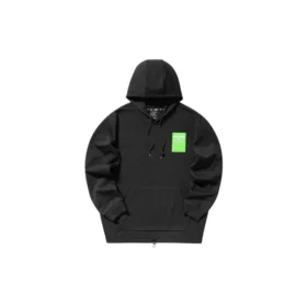 Sudaderas con capucha y estampado «Black White Green»