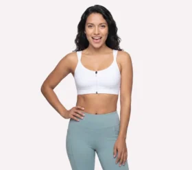 Sujetador deportivo Go Walk Evolution con cremallera frontal